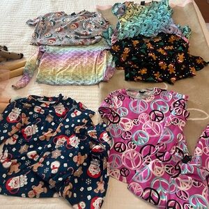 Pixie lane 5T pajama mermaid and gingerbread man only